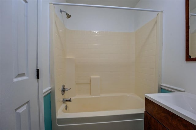 1240 H D Atha Rd, Monroe, GA 30655 - full bath featuring bathtub / shower combination and vanity