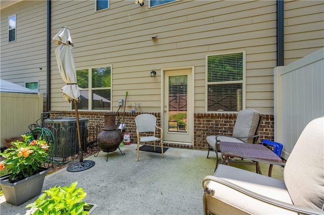 221 Irwell Path, Lawrenceville, GA 30044 - view of patio with central air condition unit