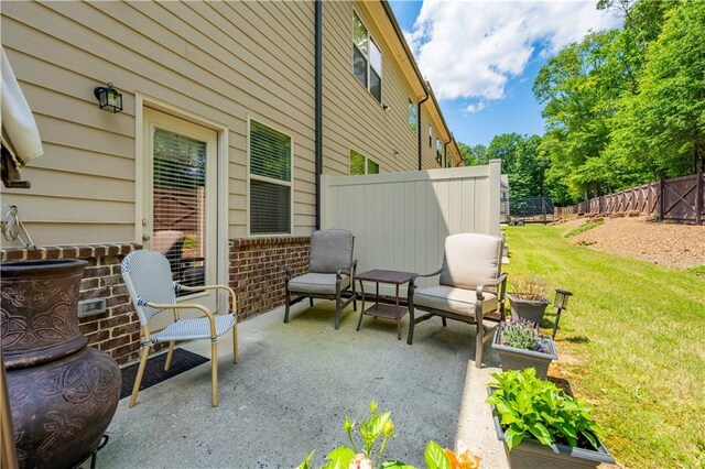 221 Irwell Path, Lawrenceville, GA 30044 - view of patio