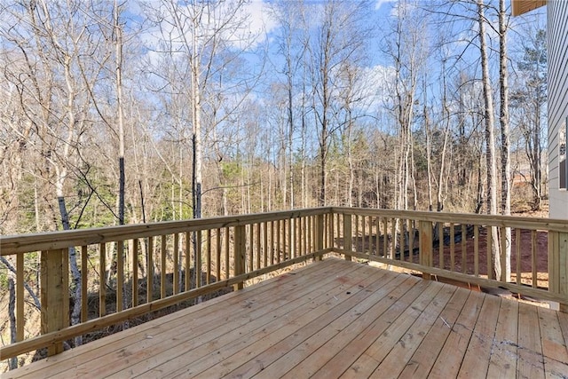 view of deck