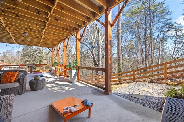 4115 Merritt Dr, Cumming, GA 30041 - view of patio featuring outdoor lounge area