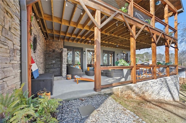 4115 Merritt Dr, Cumming, GA 30041 - view of patio / terrace