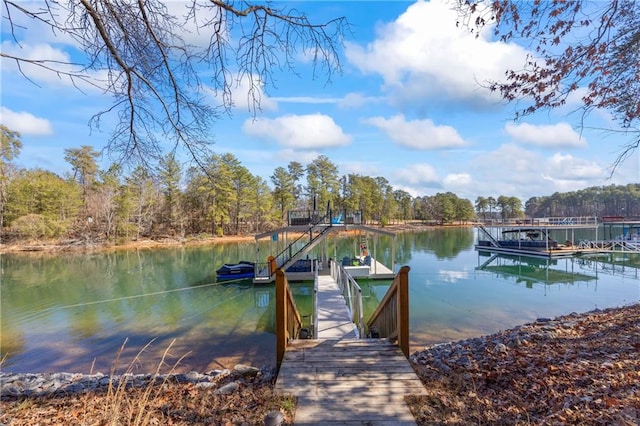 4115 Merritt Dr, Cumming, GA 30041 - dock area with a water view