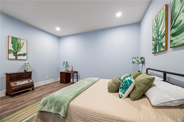 4115 Merritt Dr, Cumming, GA 30041 - bedroom with dark hardwood / wood-style flooring