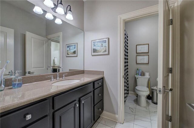 16 Cambridge Way, Cartersville, GA 30121 - full bathroom featuring marble finish flooring and vanity