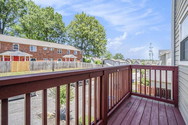 277 Ralph David Abernathy Blvd SW, Atlanta, GA 30312 - deck with a residential view