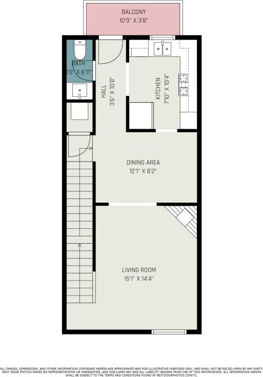 277 Ralph David Abernathy Blvd SW, Atlanta, GA 30312 - room layout