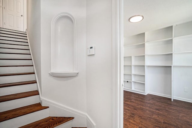 277 Ralph David Abernathy Blvd SW, Atlanta, GA 30312 - stairway with wood finished floors and baseboards