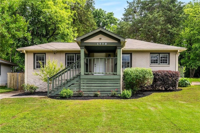 1770 Rockland Dr SE, Atlanta, GA 30316 - view of front of home featuring brick siding and stairway