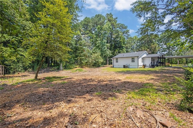5601 Due W Rd, Powder Springs, GA 30127 - view of yard with a carport