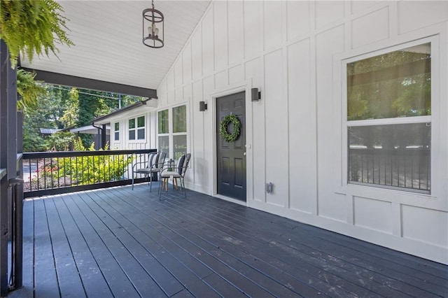 5601 Due W Rd, Powder Springs, GA 30127 - view of wooden porch