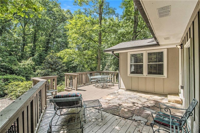 6590 Williamson Dr NE, Atlanta, GA 30328 - deck with outdoor dining space