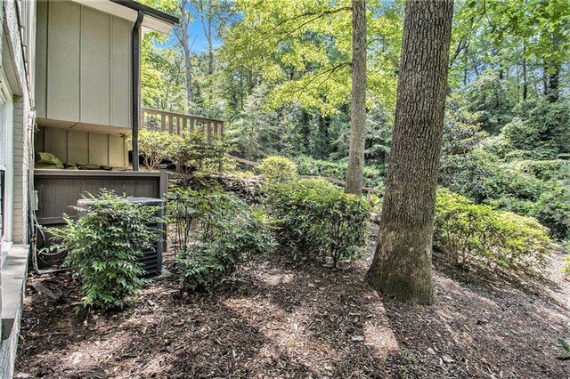 6590 Williamson Dr NE, Atlanta, GA 30328 - view of yard with a forest view