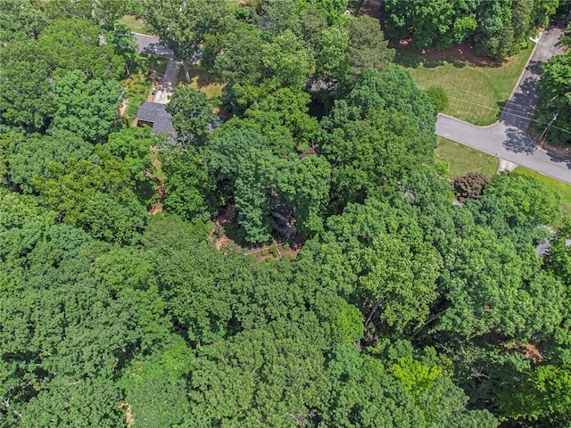 6590 Williamson Dr NE, Atlanta, GA 30328 - aerial view of property and surrounding area featuring a forest