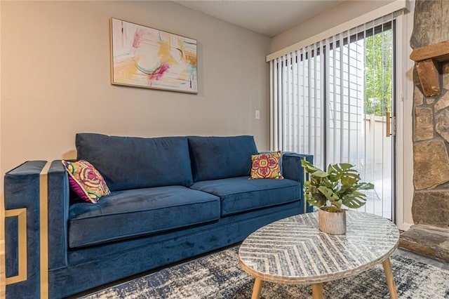 view of living room