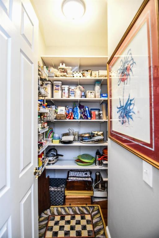view of pantry