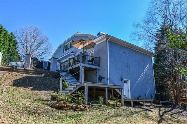 view of rear view of house