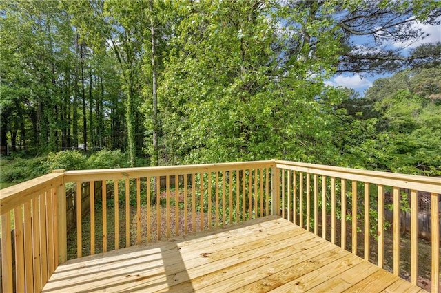 1645 Cobbs Creek Ln, Decatur, GA 30032 - view of wooden terrace