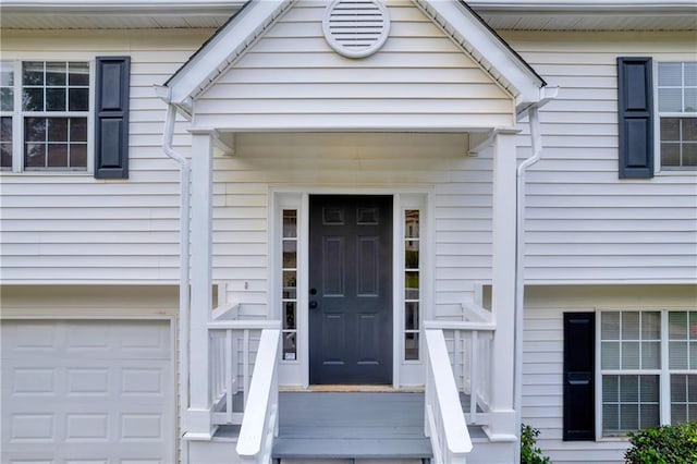 1645 Cobbs Creek Ln, Decatur, GA 30032 - property entrance featuring an attached garage