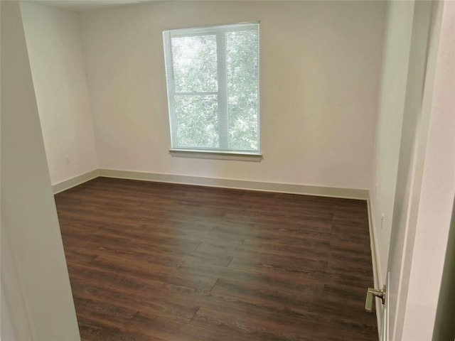 4590 River Stone Trl, Douglasville, GA 30135 - spare room with healthy amount of natural light, dark wood-style floors, and baseboards