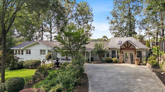263 Mountainview Cir, Canton, GA 30115 - ranch-style home with french doors