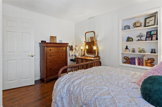 263 Mountainview Cir, Canton, GA 30115 - bedroom with dark wood-style flooring and ornamental molding
