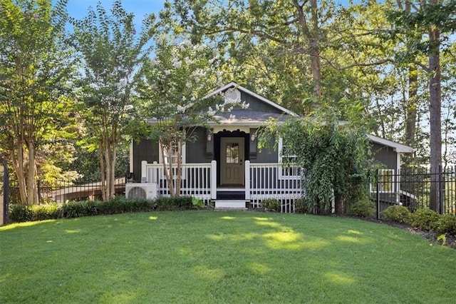 263 Mountainview Cir, Canton, GA 30115 - view of front facade with a porch