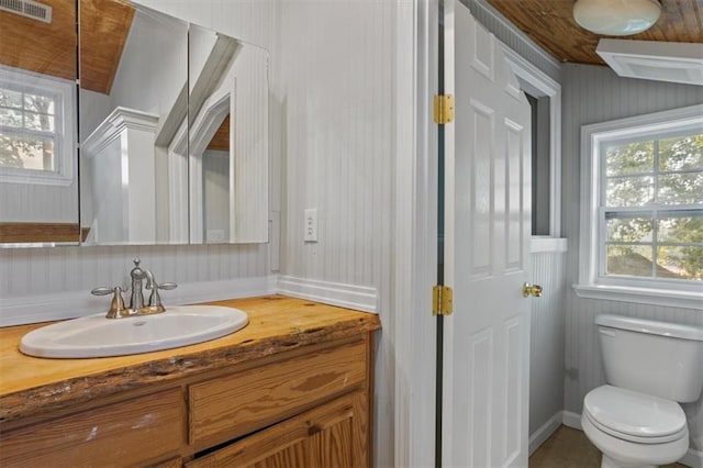 263 Mountainview Cir, Canton, GA 30115 - bathroom with vanity and plenty of natural light