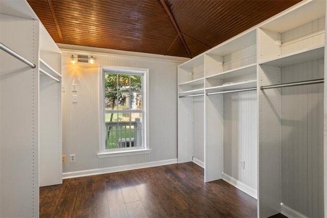 263 Mountainview Cir, Canton, GA 30115 - spacious closet featuring hardwood / wood-style flooring