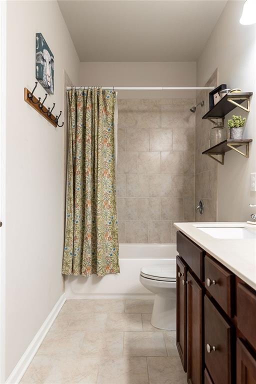 2099 Lakeview Bend Way, Buford, GA 30519 - full bathroom with shower / bath combination with curtain and vanity