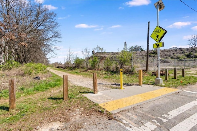 surrounding community with fence
