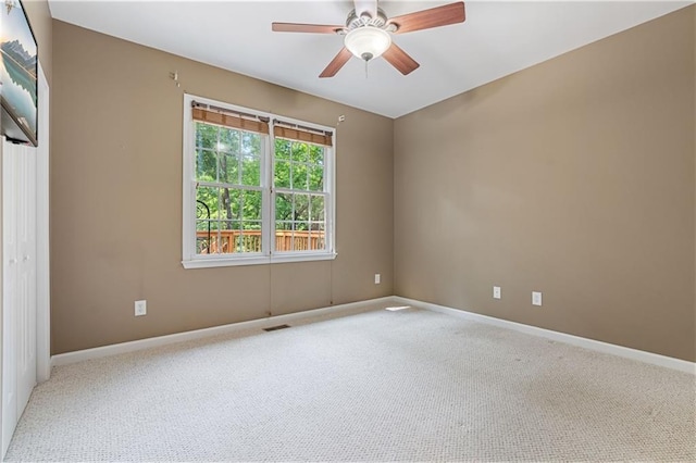 168 Eagle Pointe Dr, Dahlonega, GA 30533 - carpeted empty room featuring a ceiling fan and baseboards
