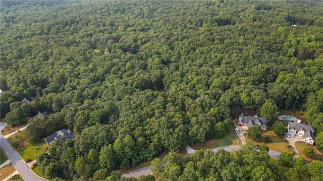 168 Eagle Pointe Dr, Dahlonega, GA 30533 - aerial view of property and surrounding area featuring a heavily wooded area