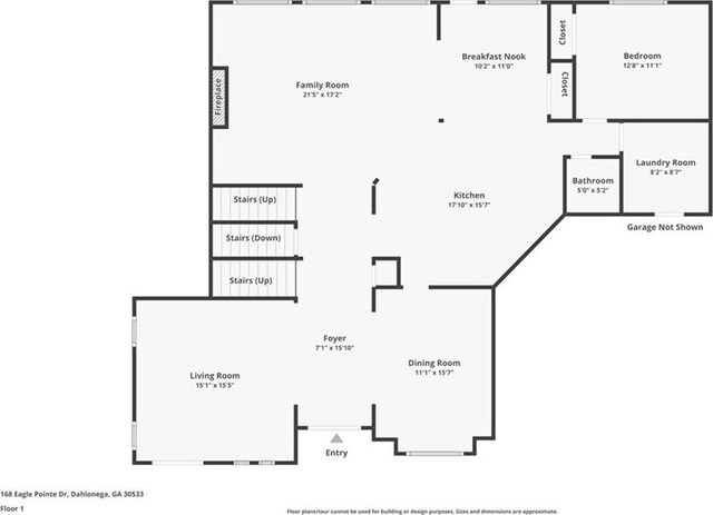 168 Eagle Pointe Dr, Dahlonega, GA 30533 - home floor plan