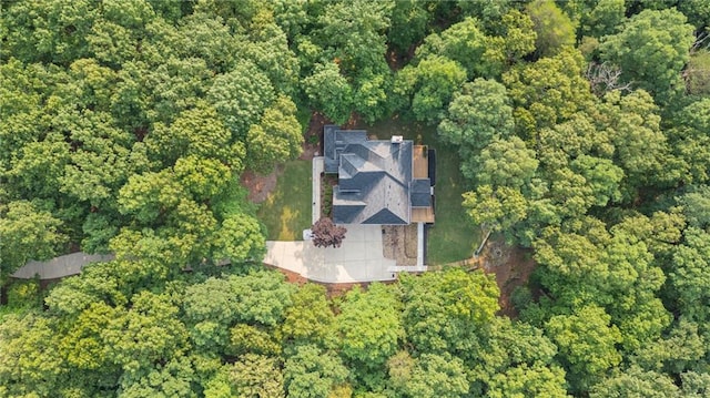 168 Eagle Pointe Dr, Dahlonega, GA 30533 - view of property location with a heavily wooded area