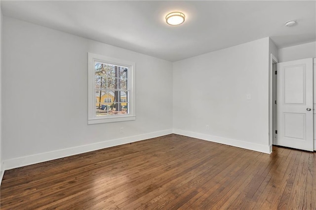 1271 Lorenzo Dr SW, Atlanta, GA 30310 - spare room with hardwood / wood-style flooring and baseboards