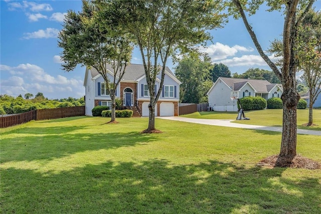 630 River Mill Rd, Bethlehem, GA 30620 - view of front of home with brick siding, an attached garage, and concrete driveway
