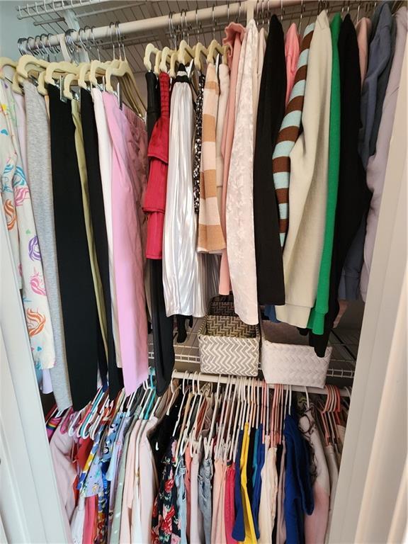 view of closet