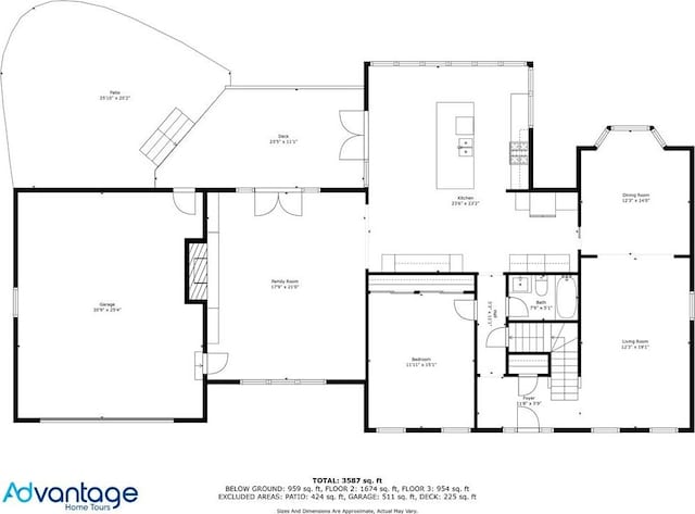 3287 Alton Rd, Atlanta, GA 30341 - room layout
