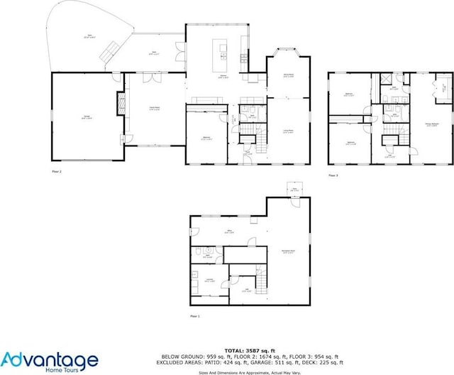 3287 Alton Rd, Atlanta, GA 30341 - floor plan / room layout