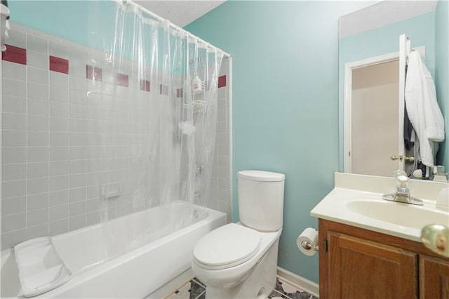 3620 Darwin Pl, Duluth, GA 30096 - full bathroom with vanity and shower / bathtub combination with curtain