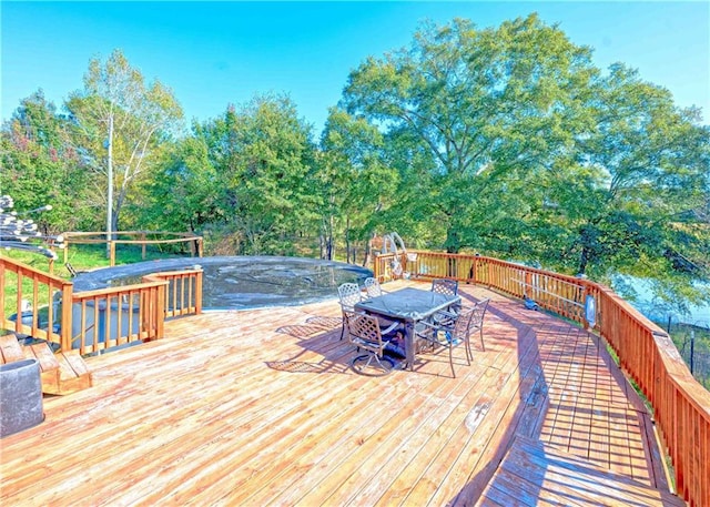 view of deck