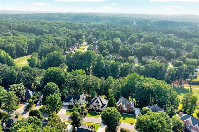 1313 Fallsbrook Ter NW, Acworth, GA 30101 - aerial view of residential area featuring a heavily wooded area