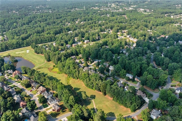 1313 Fallsbrook Ter NW, Acworth, GA 30101 - aerial view of property's location featuring a nearby body of water and nearby suburban area