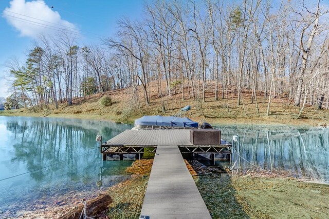 6014 Warpath Rd, Flowery Branch, GA 30542 - dock area with a water view