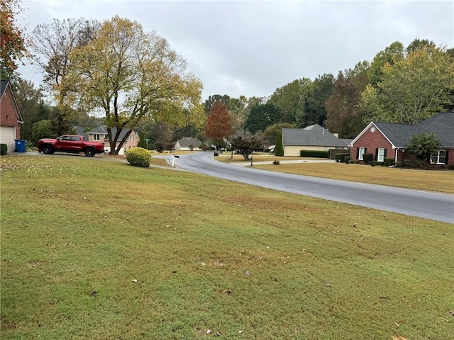 view of road