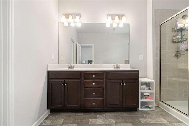 2700 Norwich Trce, Snellville, GA 30078 - full bath with double vanity and a shower stall
