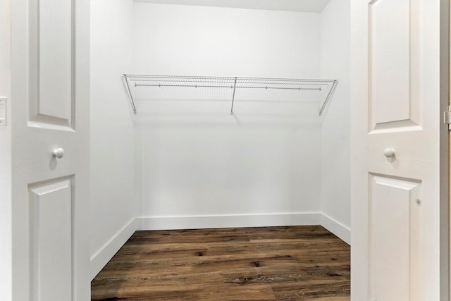 112 Radian Ct, Dallas, GA 30132 - spacious closet with dark wood-style floors
