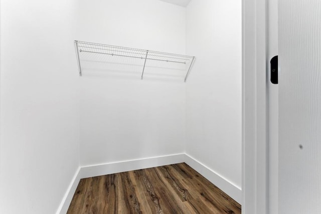 112 Radian Ct, Dallas, GA 30132 - spacious closet featuring dark wood finished floors
