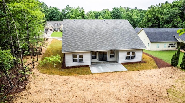 112 Radian Ct, Dallas, GA 30132 - rear view of property with a patio area and a yard